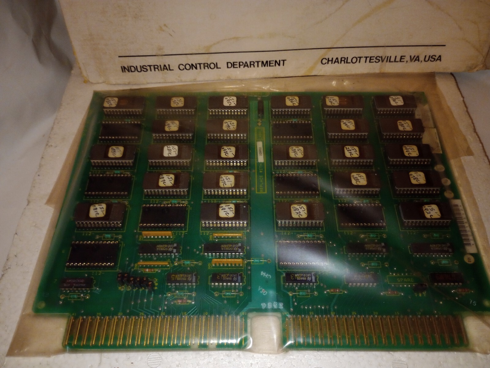 NEW GENUINE GENERAL ELECTRIC IC600PB552A SERIES SIX MODULE BOARD