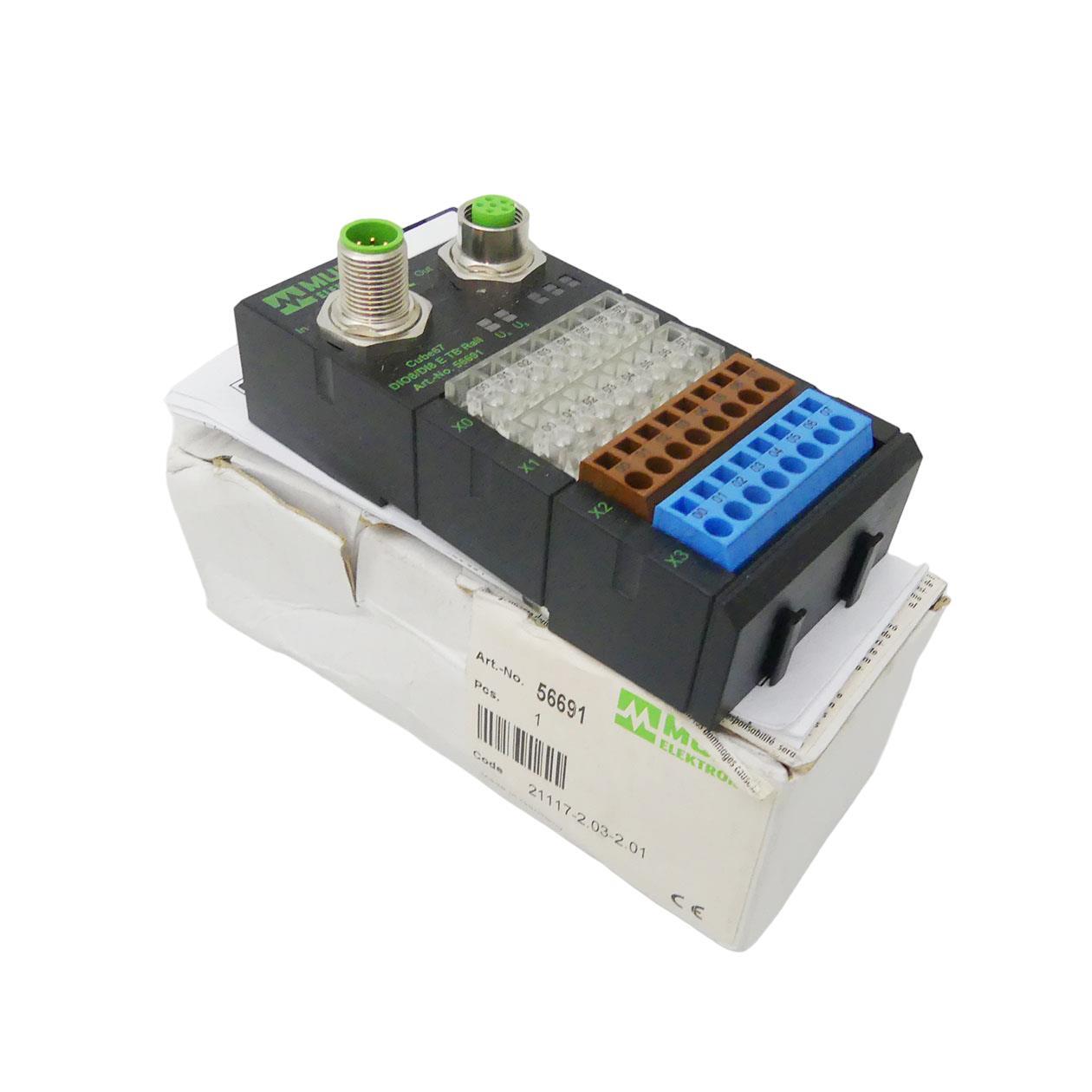 MURR ELEKTRONIK 56691 Cube67 I/O Terminal Expansion Module -New-