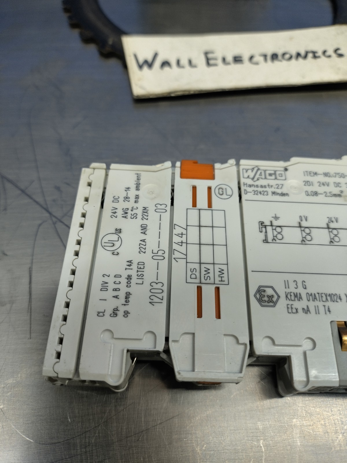 Wago 750-400 Input Module =Used= LOT OF 6 =