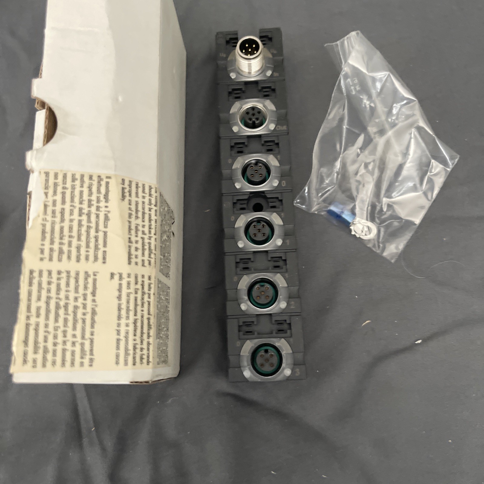 MURR ELEKTRONIK 56611 CUBE67 I/O EXTENSION MODULE, M12x4, New