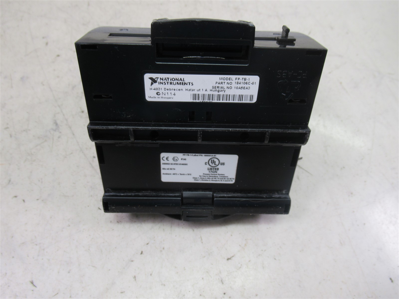 NI FieldPoint FP-AO-210 8-Channel Analog Voltage Output Module w/ Terminal Base