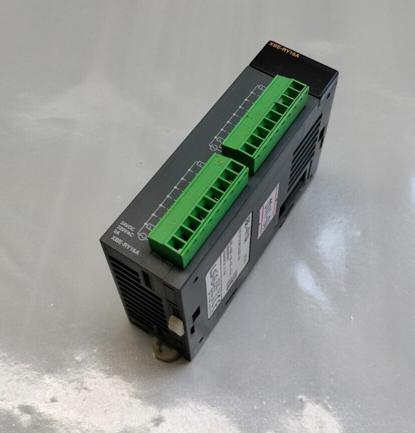 LS XBE-RY16A XBERY16A Output Module Programmable Logic Controller
