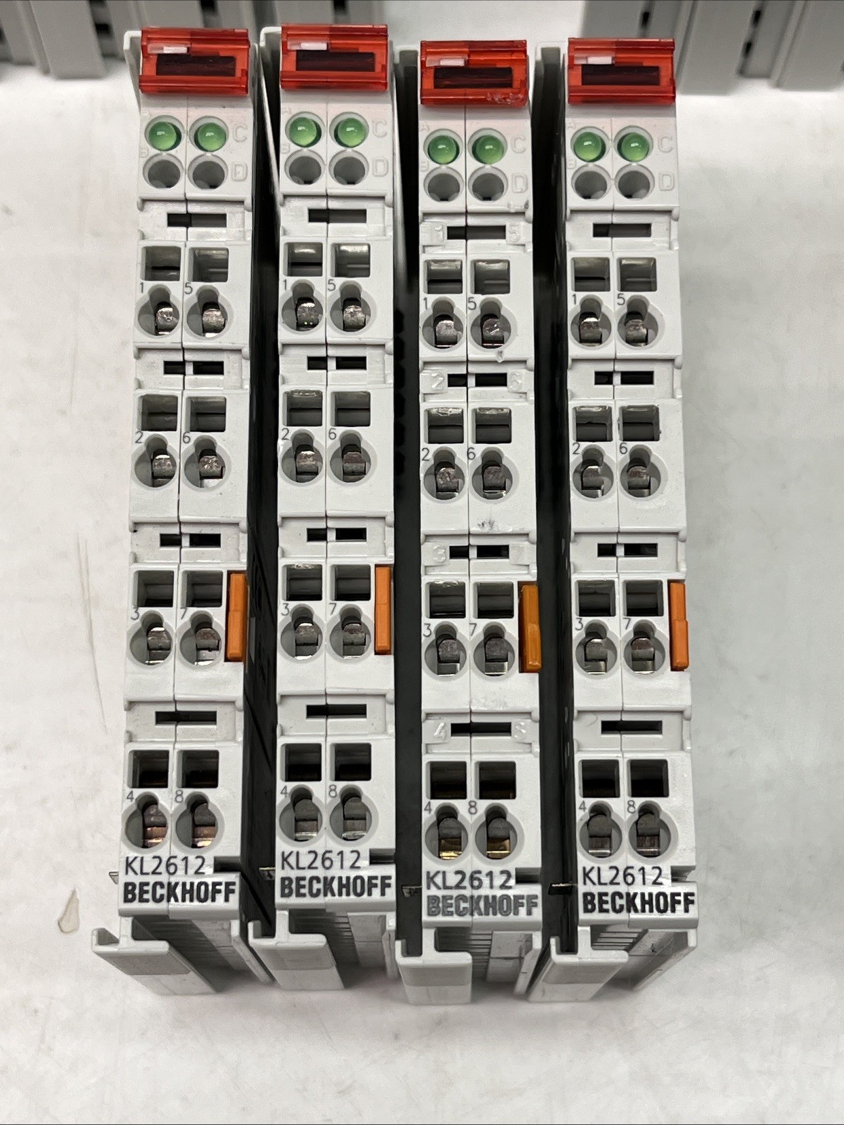 (4x each) BECKHOFF KL1418, KL1498, KL2408, KL2612, KL9010 | Used | USA Seller