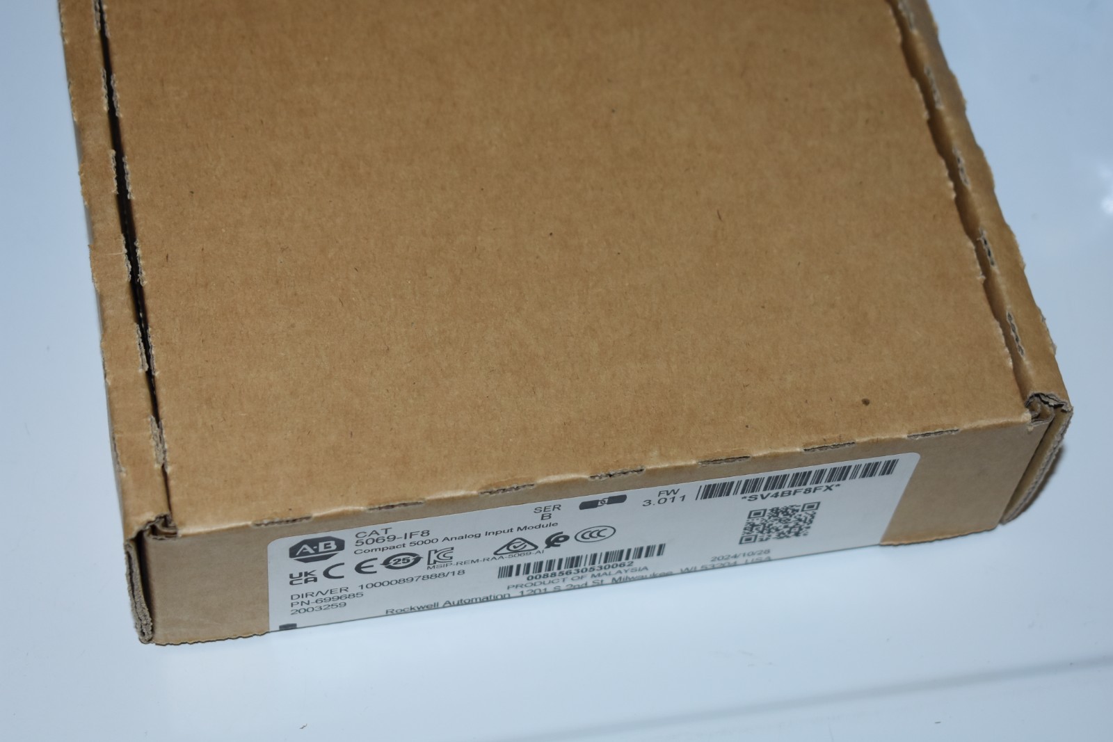 Allen Bradley 5069-IF8 Compact I/O Analog Input Module New Surplus 5069-IF8