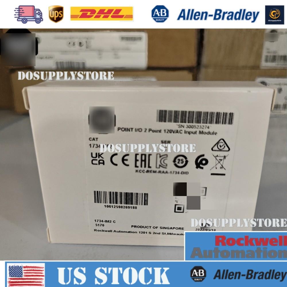 1734-IM2 Allen-Bradley Point I/O 2 Point 120VAC Input Module 1734IM2