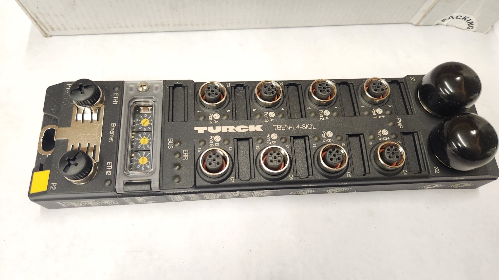 Turck TBEN-L4-8IOL 6814082 Multiprotocol I/O Module Ethernet NEW IN BOX