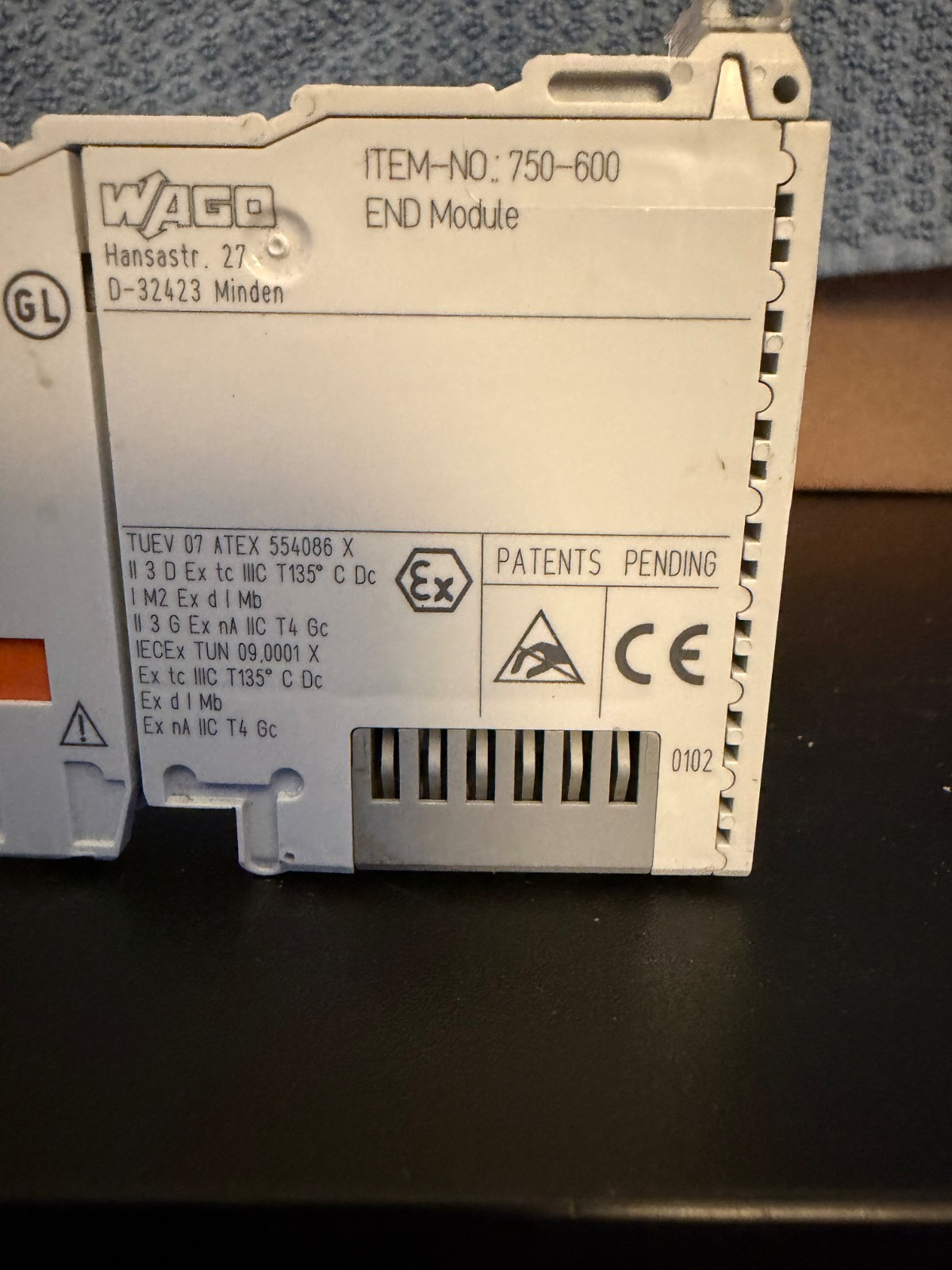WAGO Wago 750-600 END Module