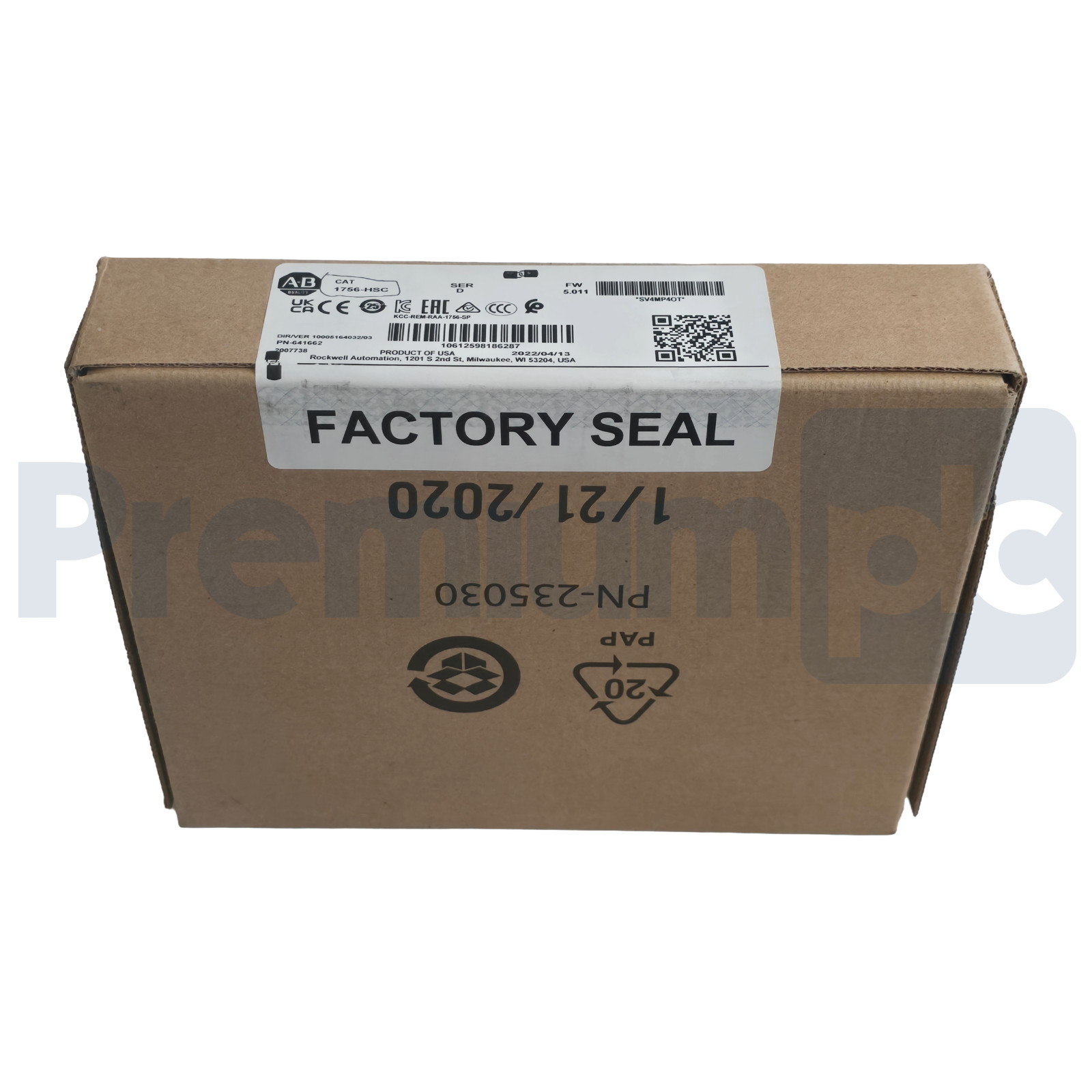 Allen-Bradley 1756-HSC /D ControlLogix High Speed Counter FW 5.011 1756HSC NSFS