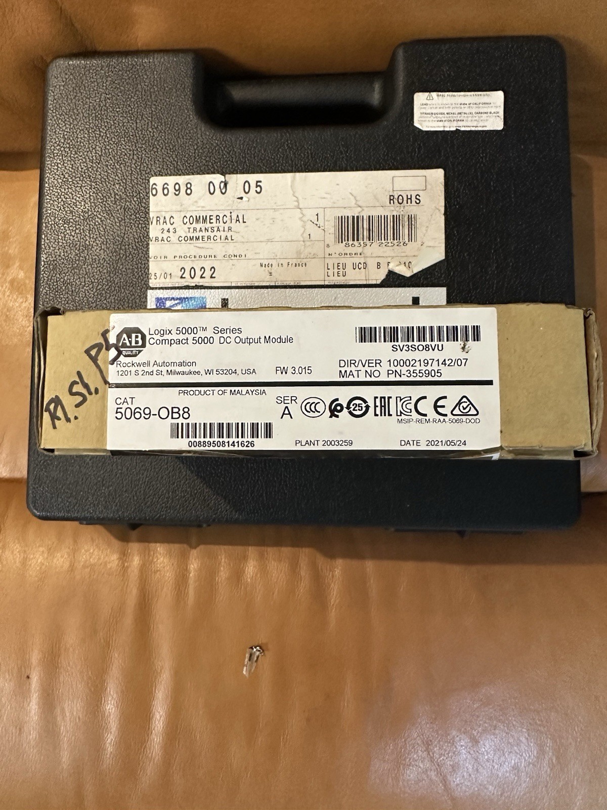 AllenBradley logix 5000 compact 5000 PLC Output Module 5069-OB8 8Pt 24VDC