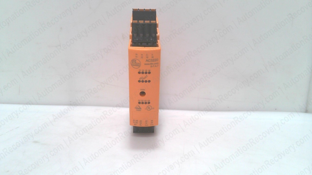 IFM AC3220 AS-INTERFACE CONTROL CABINET MODULE SMARTL25 4DI 4DO R C #348599