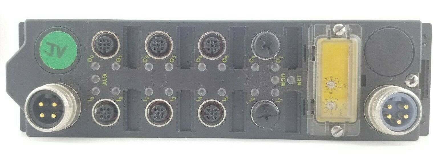 Turck, FDNP-S0808H-WW, I/O Module, 8 Digital PNP Inputs, 8 Digital Outputs, 1.4A