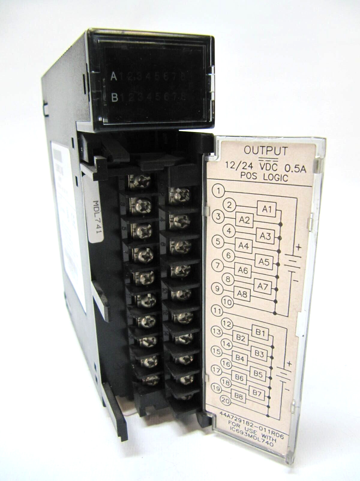GE Fanuc 12/24VDC 16PT PLC Output Module IC693MDL740G
