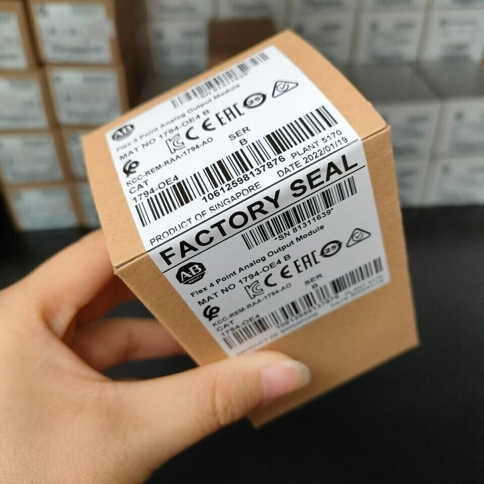 NEW Sealed AB 1794-OE4 Flex 4 Point Analog Output Module AB 1794OE4