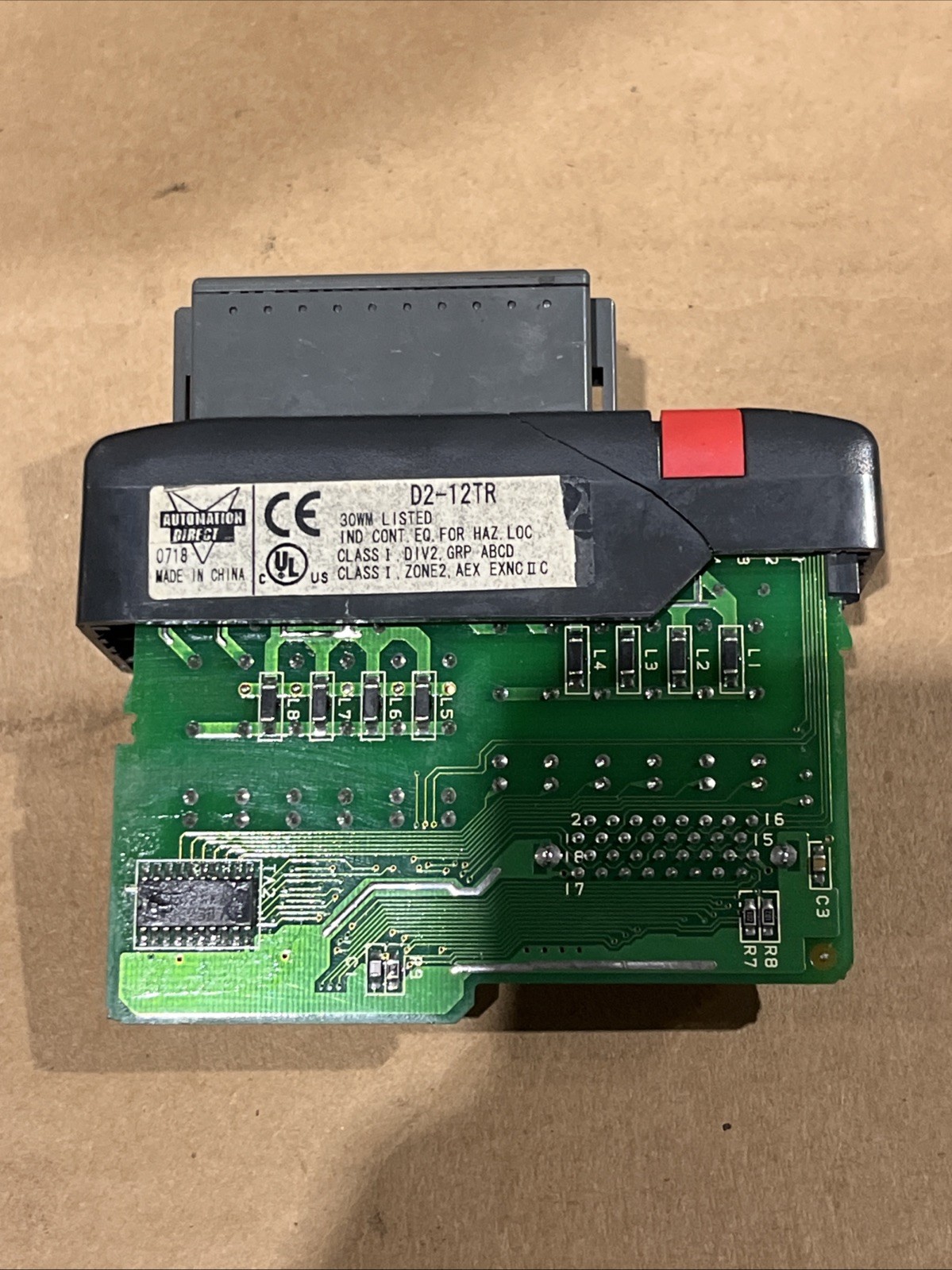 🔥Automation Direct D2-12TR Output Module Relay, Used Free Shipping🇺🇸