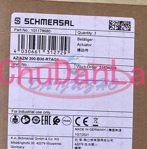 1PCS NEW SCHMERSAL AZ/AZM200-B30-RTAG1 safety switch