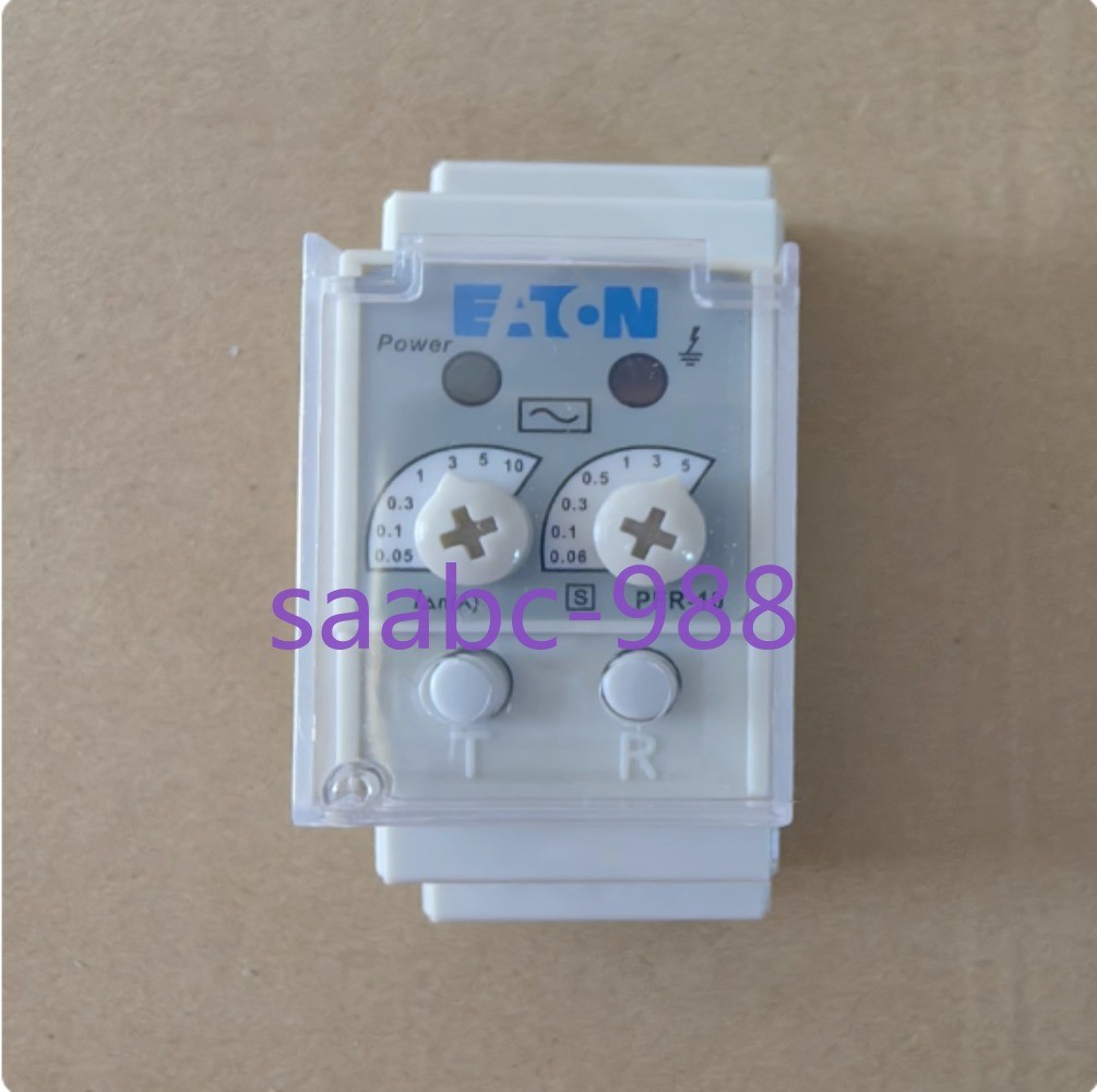 1PCS NEW EATON MOLELLER PFR-10 residual current relay action current 0.05-10A