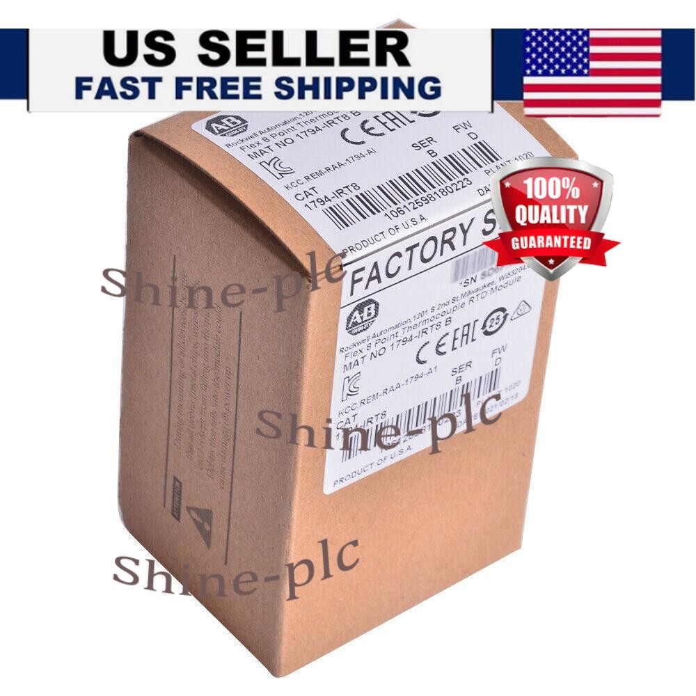 NEW Sealed Allen-Bradley Flex 8 Point Thermocouple RTD Module 1794-IRT8