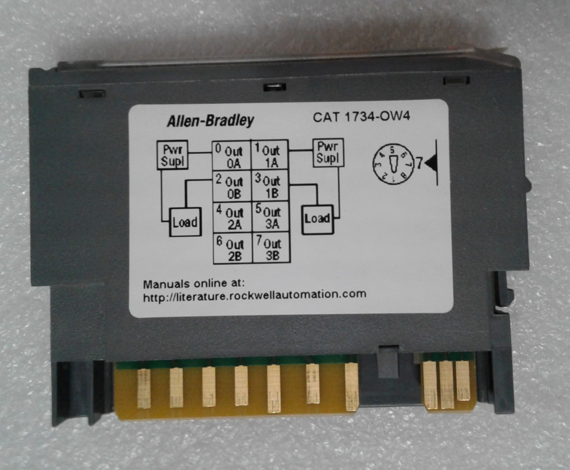 New Allen-Bradley 1734-OW4 Series C FW 3.022 Digital Output Module