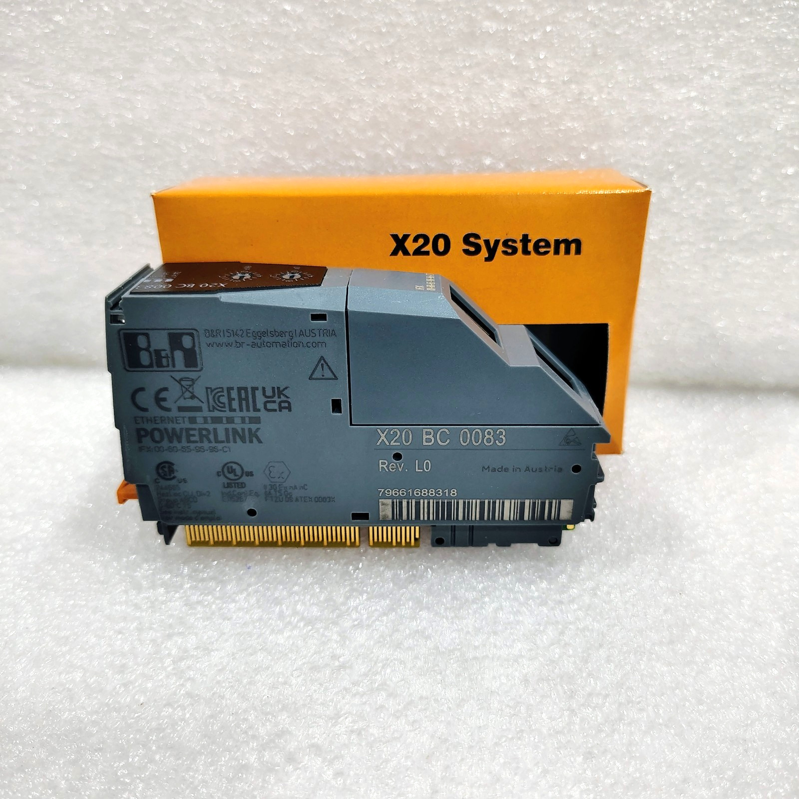 NEW B&R Automation X20-BC-0083 Powerlink Ethernet Bus Controller Module
