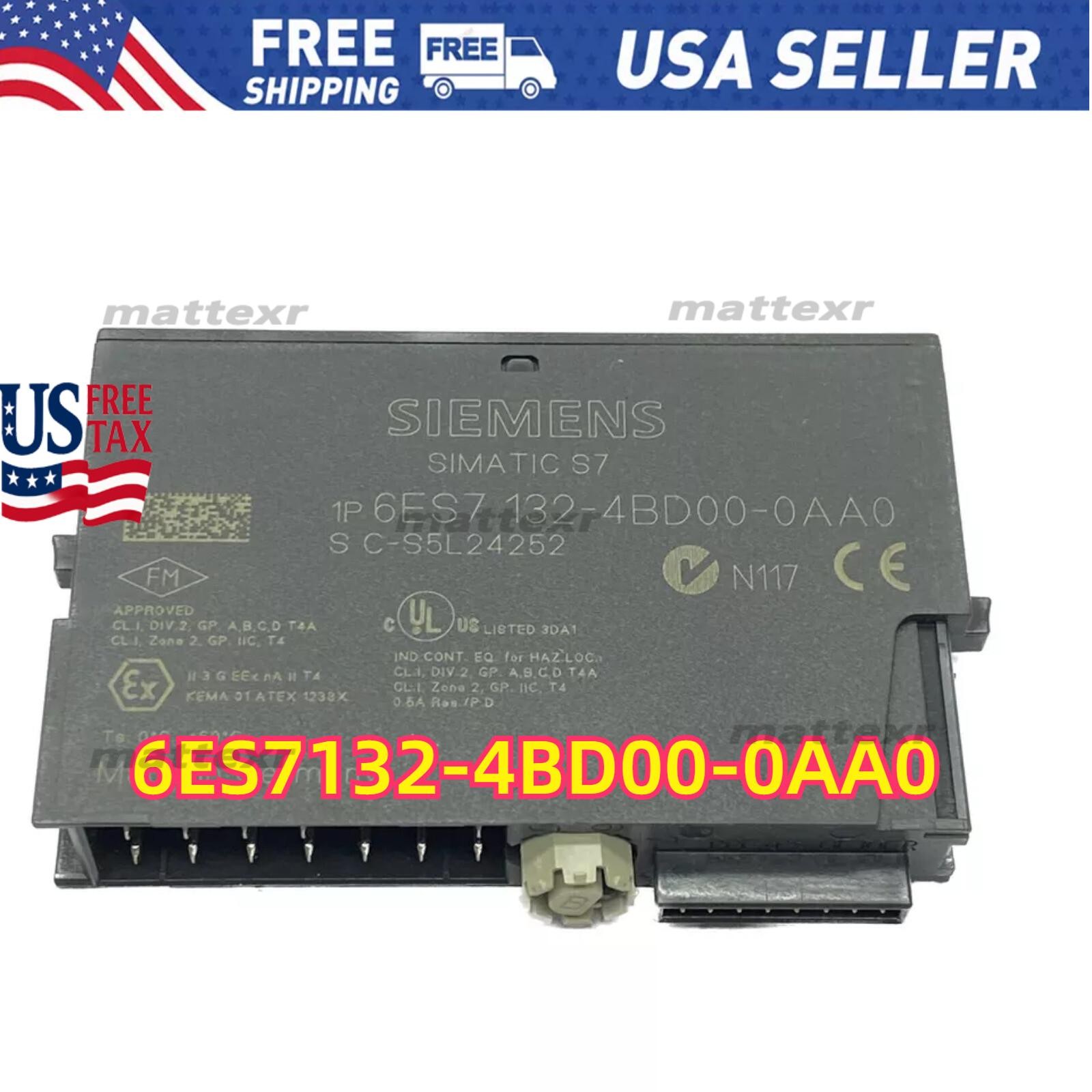 New Siemens 6ES7 132-4BD00-0AA0 6ES7132-4BD00-0AA0 SIMATIC DP Modules for ET200S