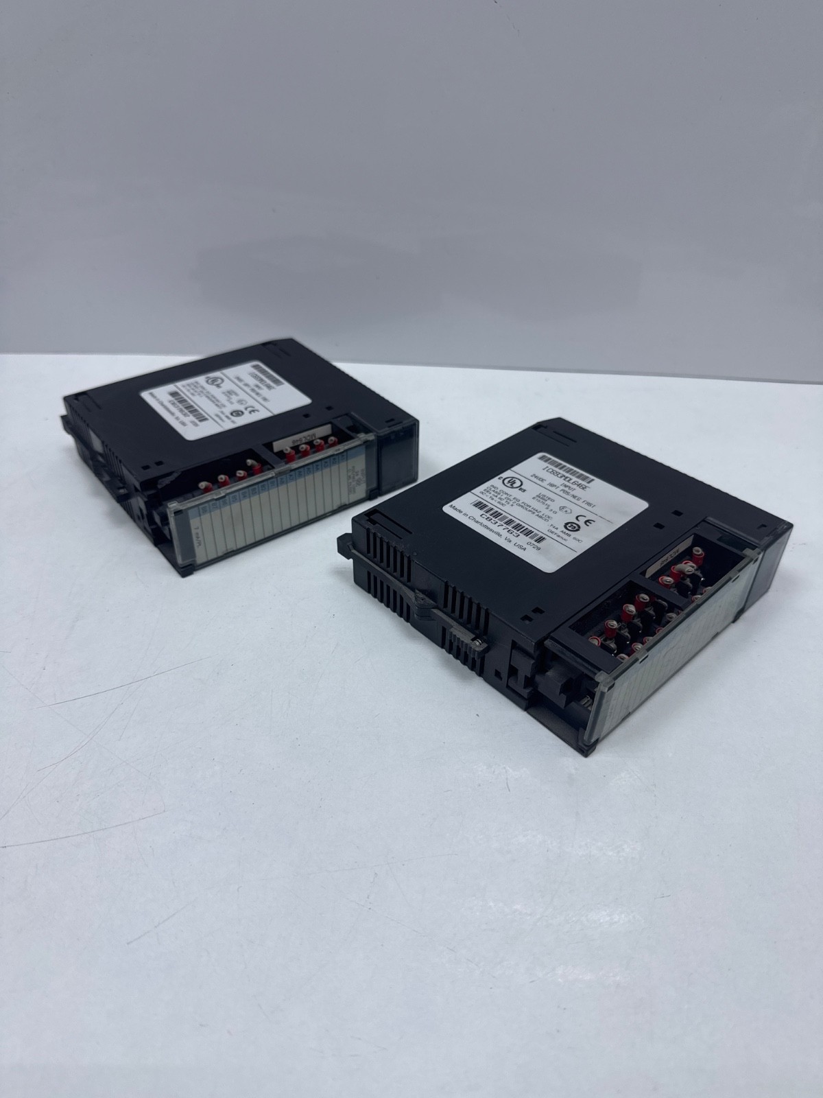 LOT OF 2 PCs GE Fanuc IC693MDL646E 24 VDC 16PT POS/NEG FAST Input Module