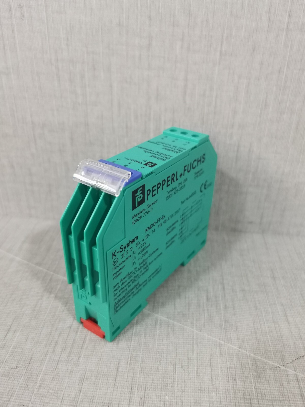 PEPPERL+FUCHS KMDO-FT-Ex P/N 44552 TERMINATION RESISTOR- WITH FILTY BOX