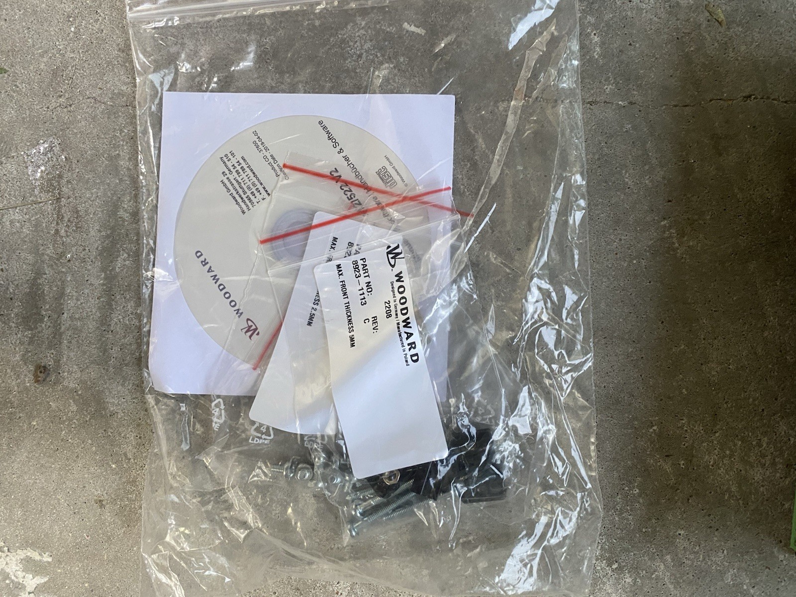 NOS NEW Woodward LS-522 Controller LS-522-5/P1 8440-2151