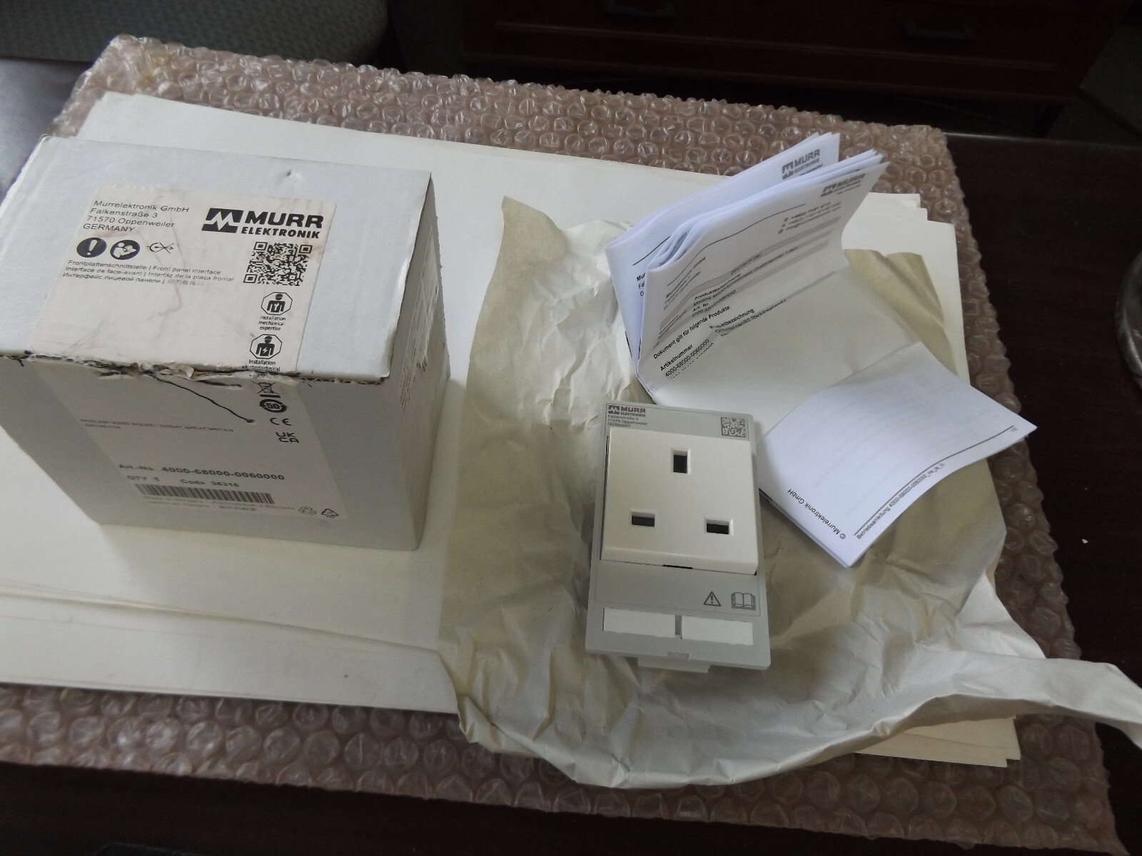 WHOLESALE MURR ELEKTRONIK 71570 4000-68000-0060000 INTERFACE NEW OLD STOCK