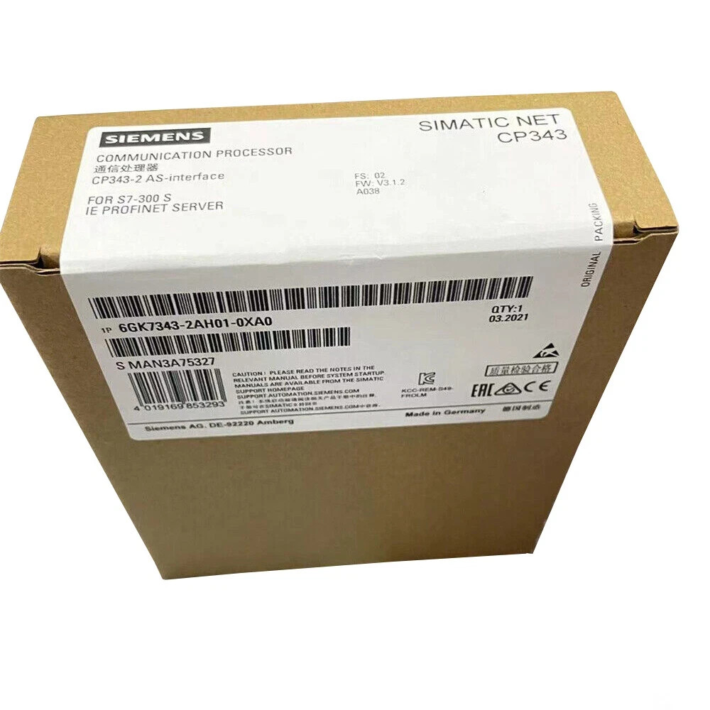 6GK7343-2AH01-0XA0 New in box Siemens PLC 6GK7 343-2AH01-0XA0 (1PCS)