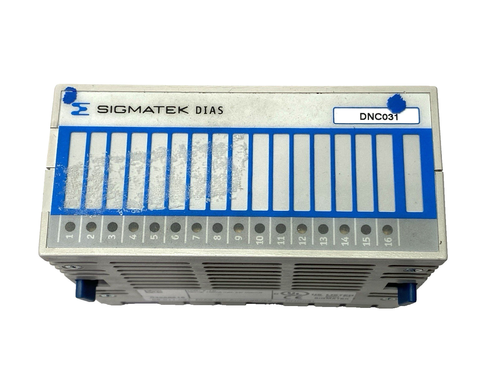 Sigmatek 05-011-031 DIAS Positioner Output Module DNC 031 CRACKED PLASTIC