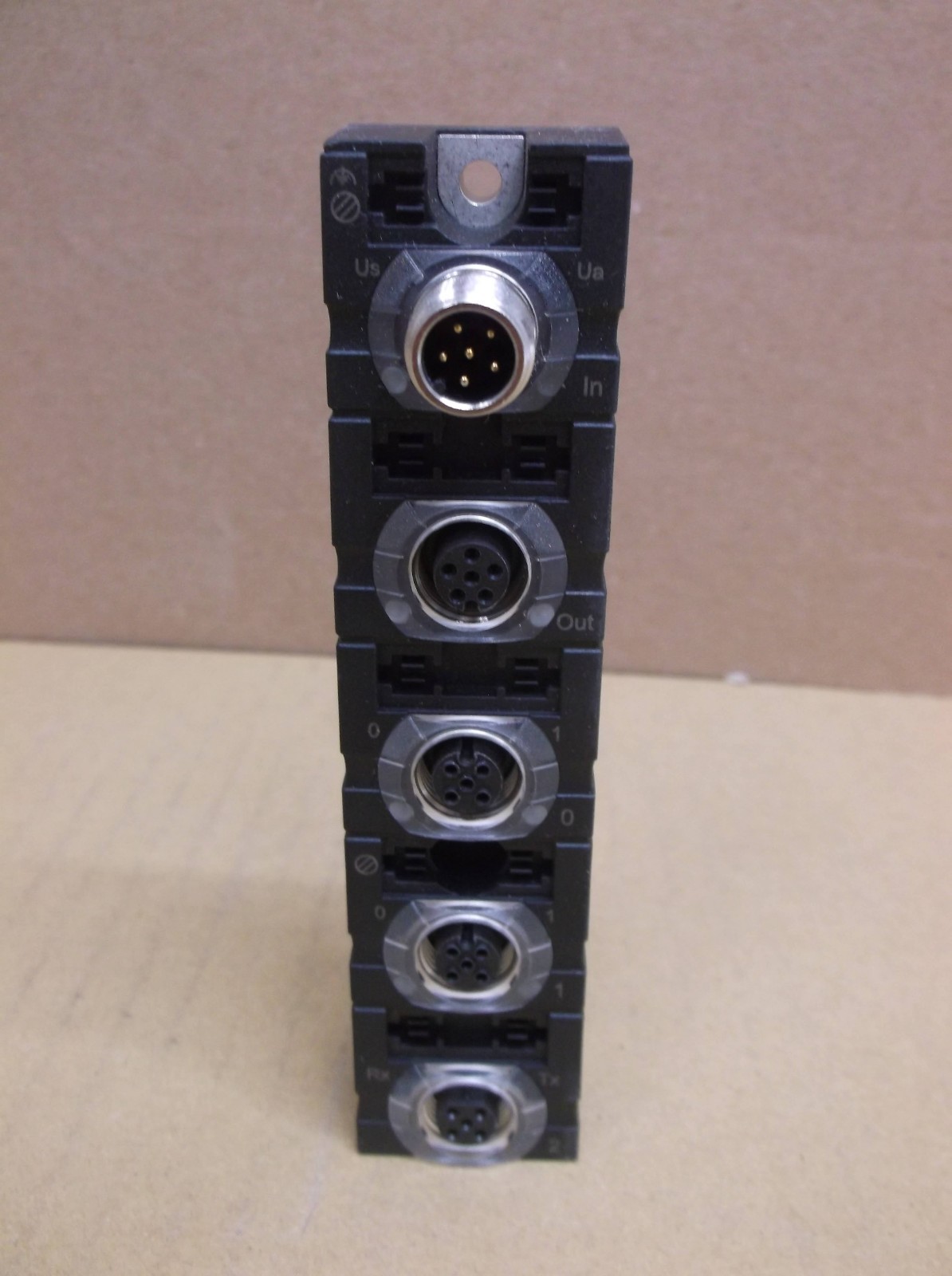 56760 Murr NEW In Box PLC Expansion I/O Terminal Block Cube67 DIO4 RS485 E 3xM12