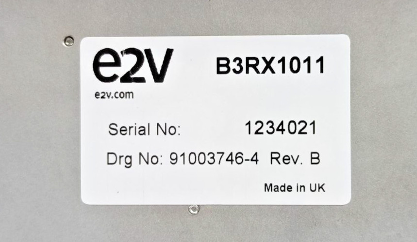 E2V TECHNOLOGIES B3RX1011 BAND SCANNER PERMORMANCE MONITOR NEW FAST SHIPPING