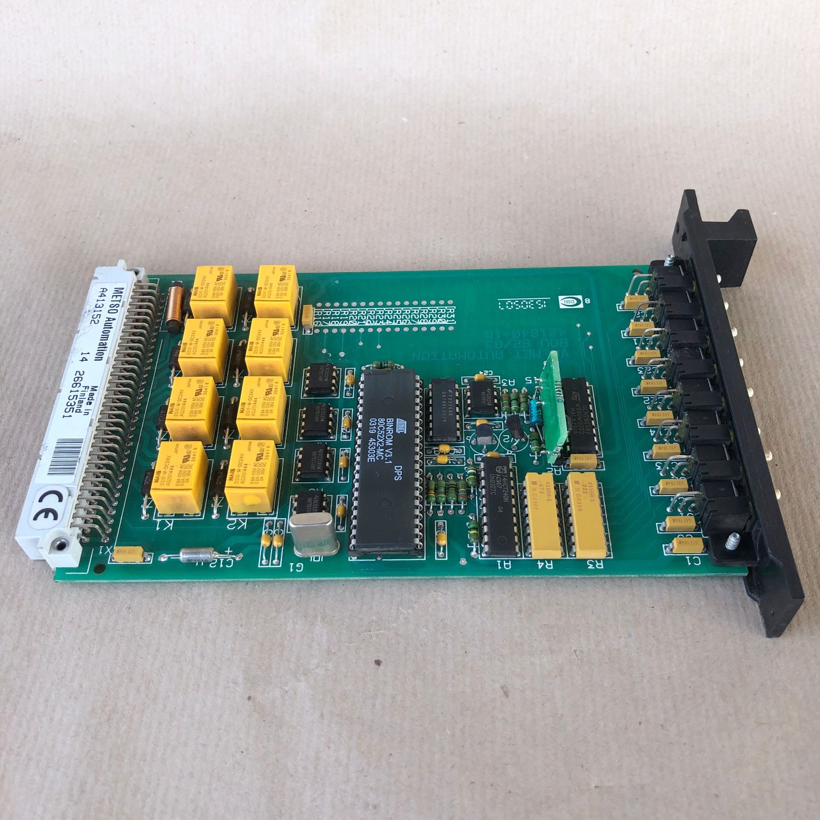 METSO BOU82 BINARY INPUT MODULE A413152