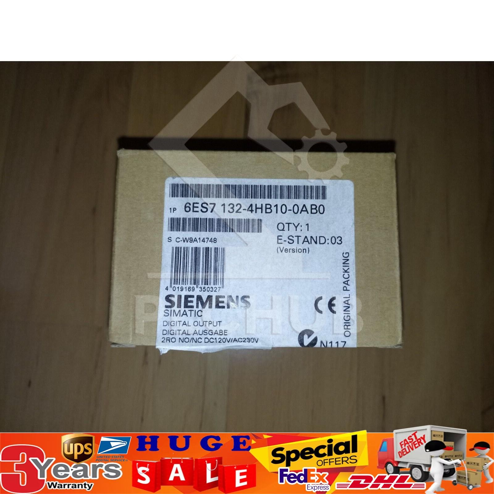 New Siemens SIMATIC DP 5 ELECTRON MODULES 6ES7132-4HB10-0AB0 6ES7 132-4HB10-0AB0
