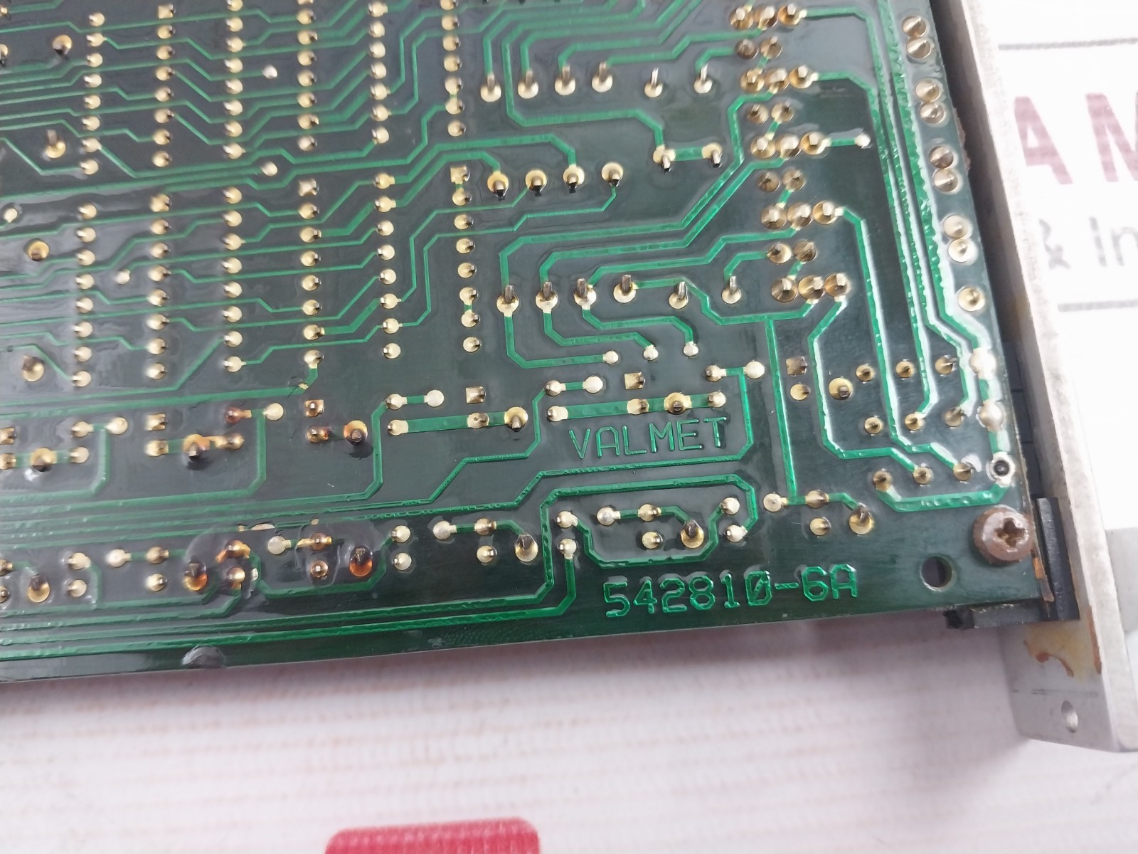 VALMET AUTOMATION BOU 8A Binary output Unit PCB 542810-6A M8512311 M1