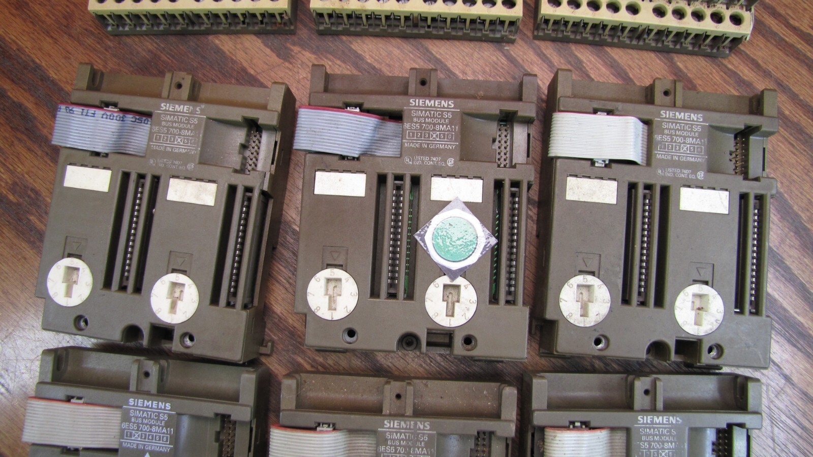 Siemens SIMATIC S5 Bus Modules (9) lot 6ES5 700-8MA11