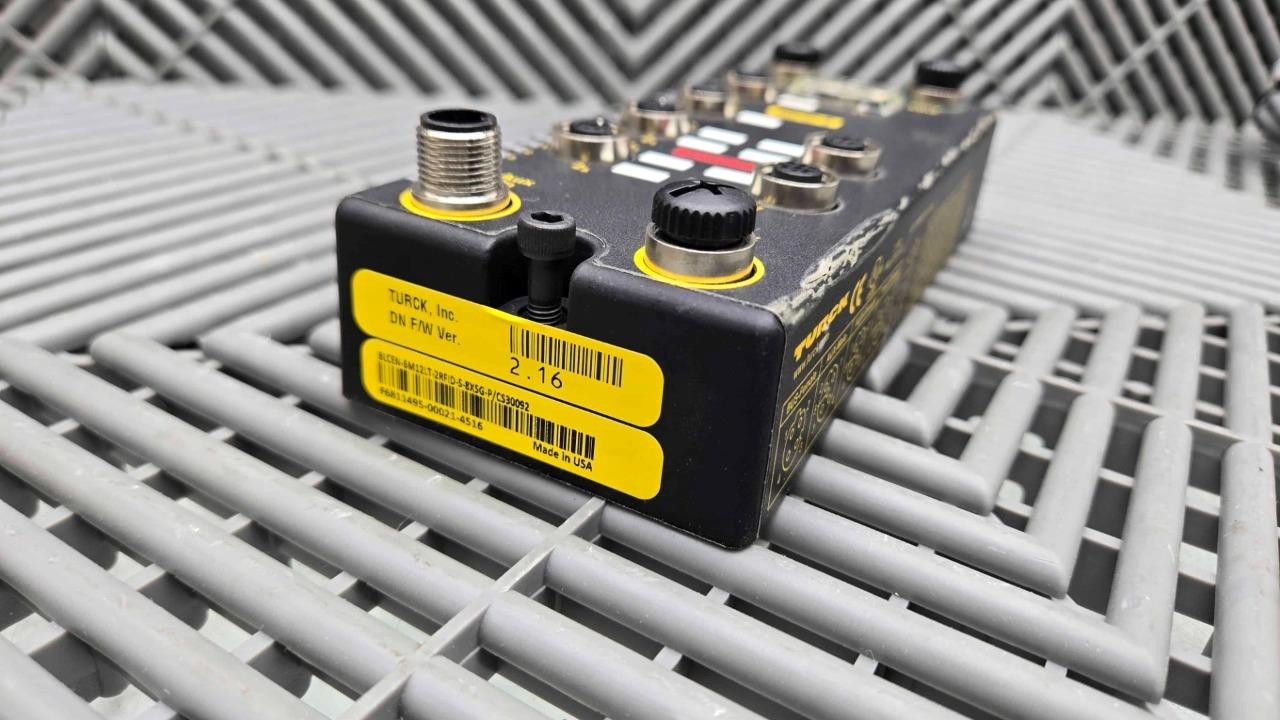 Turck BLCEN-6M12LT-2RFID-S-8XSG-P Multiprotocol Fieldbus Interface Module