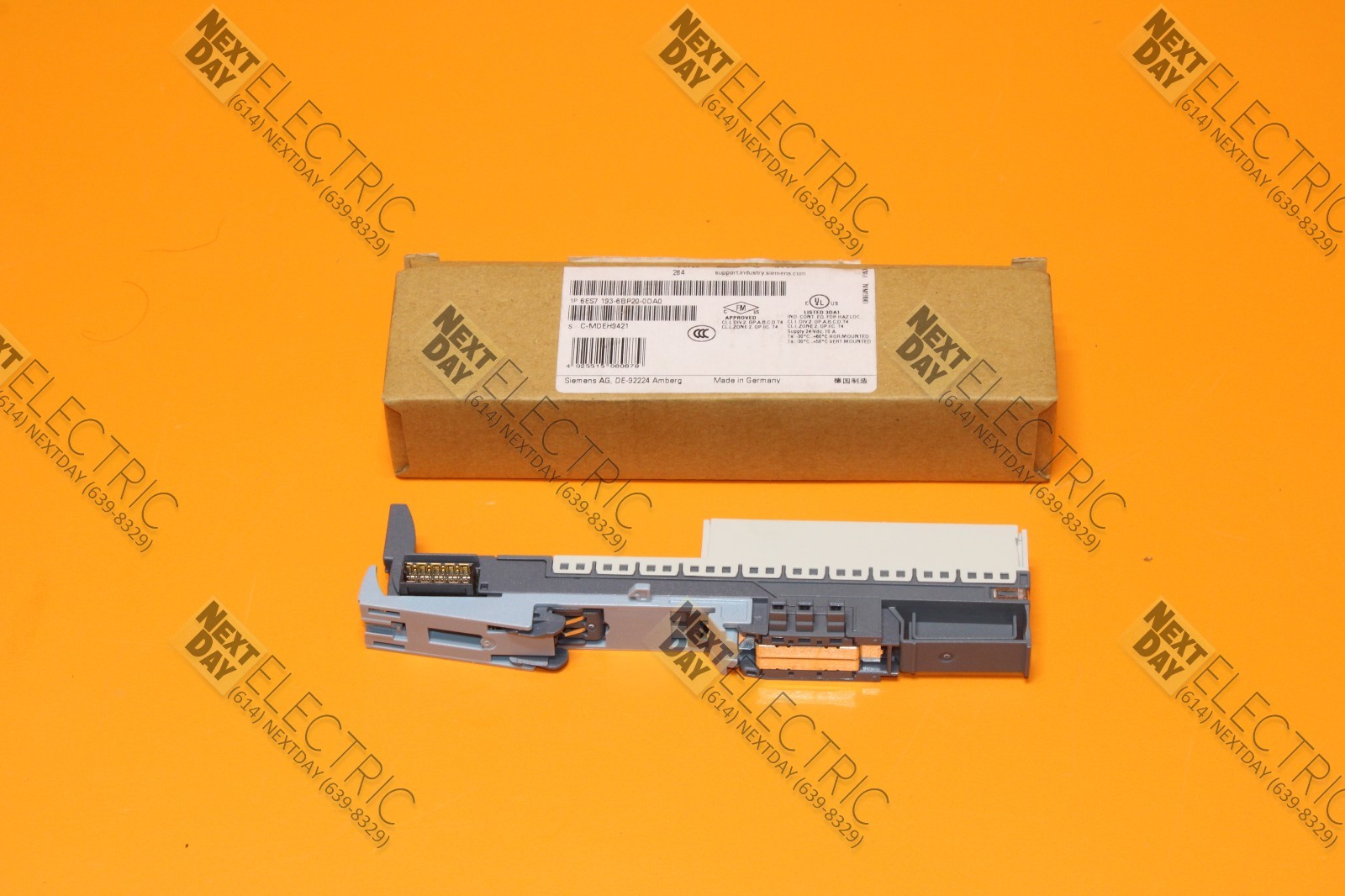 Siemens, 6ES7 193-6BP20-0DA0, Base PLC Unit Simatic ET200SP