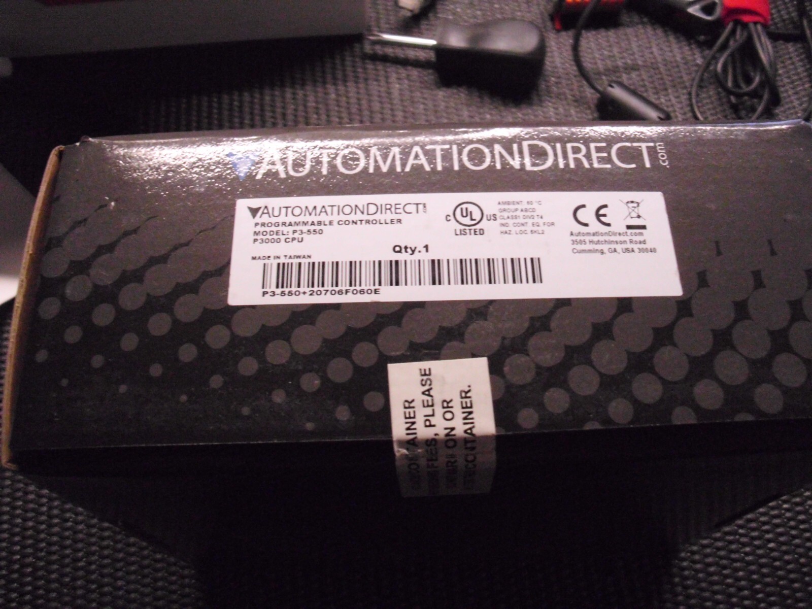AUTOMATION DIRECT P3-550/better than P3-550E