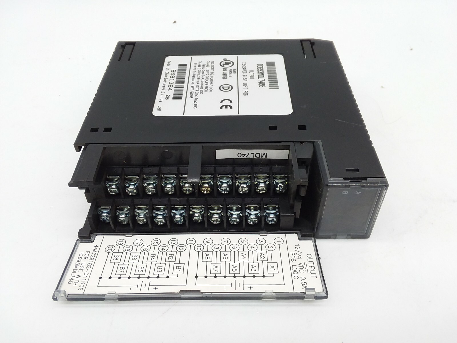 GE Fanuc IC693MDL740G Output Module