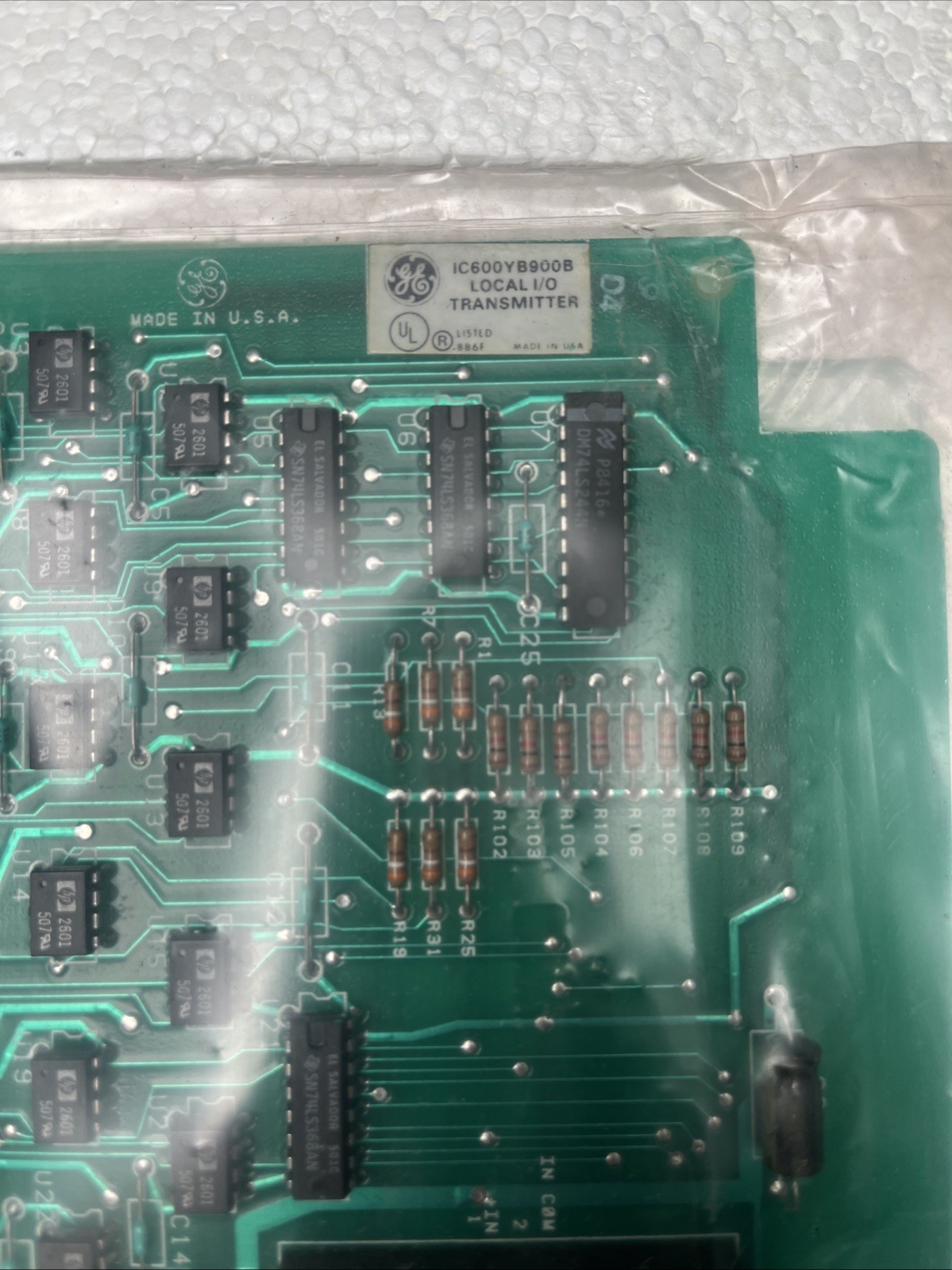 IC600YB900B Ge Fanuc LOCAL I/O TRANSMITTER MODULE SERIES SIX New M