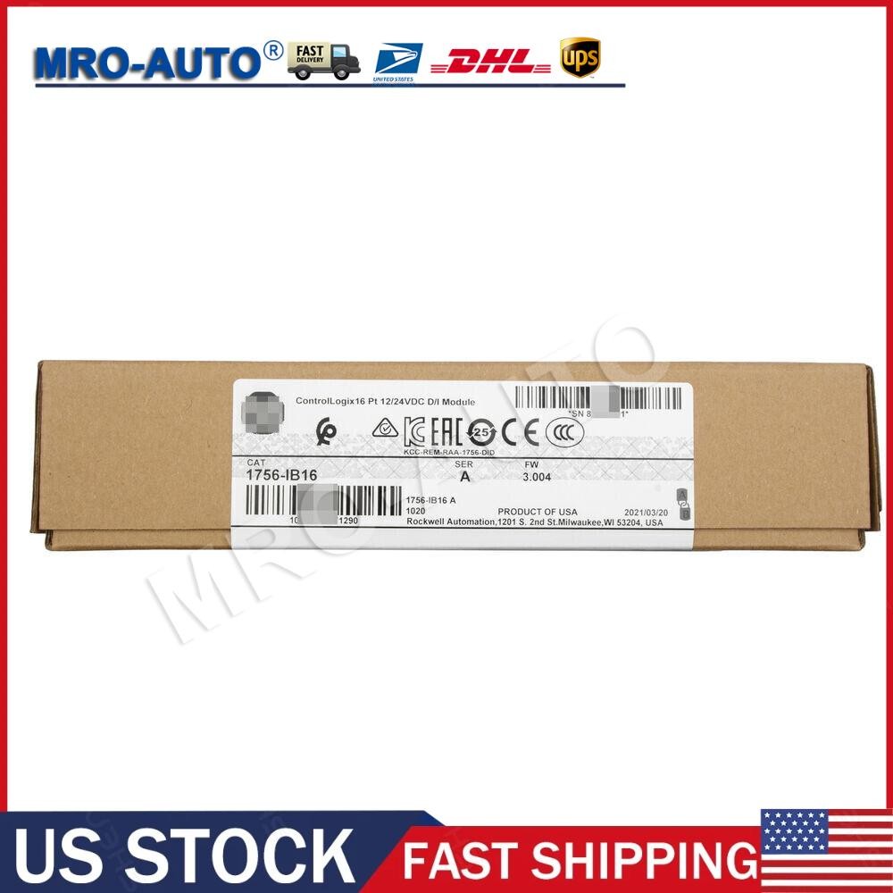 1756-IB16 New Factory Sealed AB ControlLogix Input Module US Free Tax