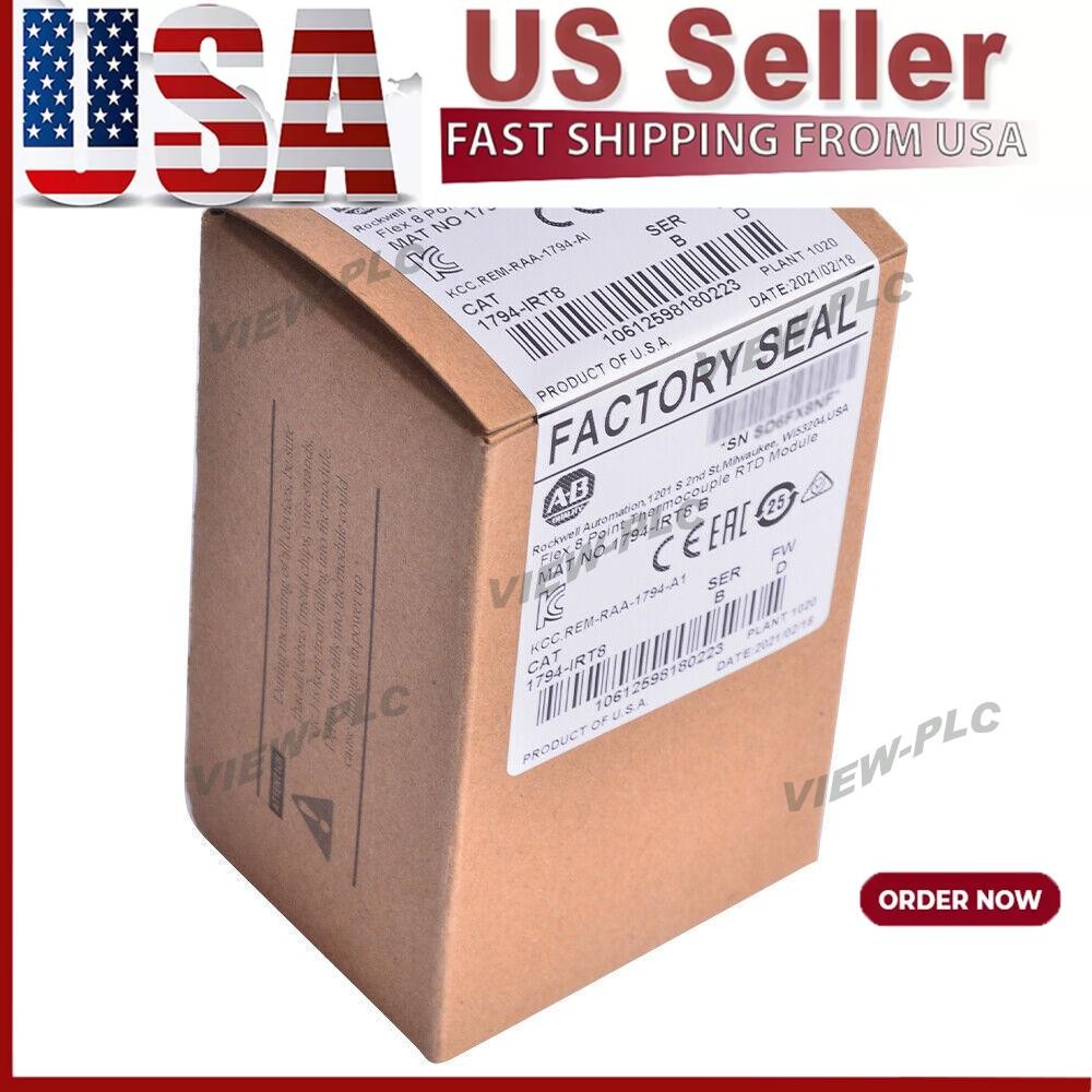 NEW Sealed Allen-Bradley Flex 8 Point Thermocouple RTD Module 1794-IRT8