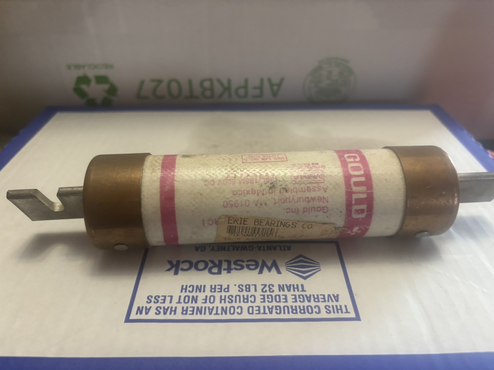 GOULD-SHAWMUT TRS125R TRI-ONIC TIME-DELAY FUSE