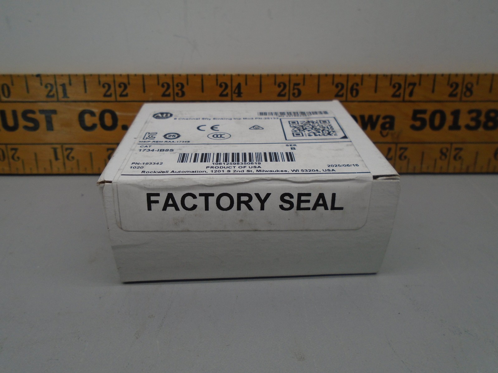2025 New old Stock Sealed 1734-IB8S /B Allen Bradley DC Input PN-193342 N73