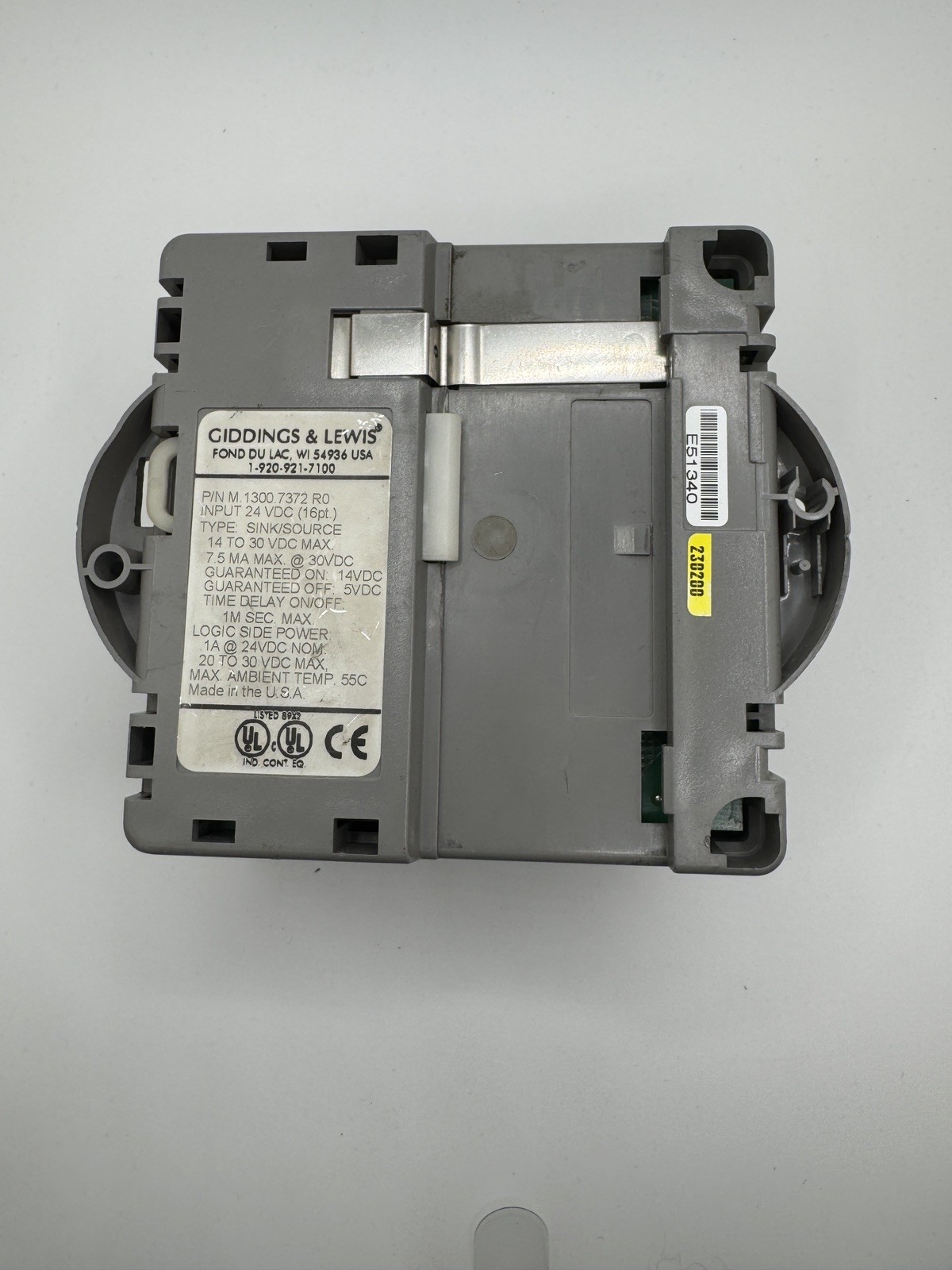 KOLLMORGEN M.1300.7372 R1 Input Module 24VDC SINK/SOURCE #57