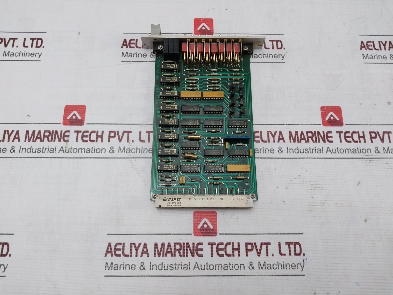 VALMET BOU 8 A Board Output Unit 542810-6B VIL 836 M851231 1 M1