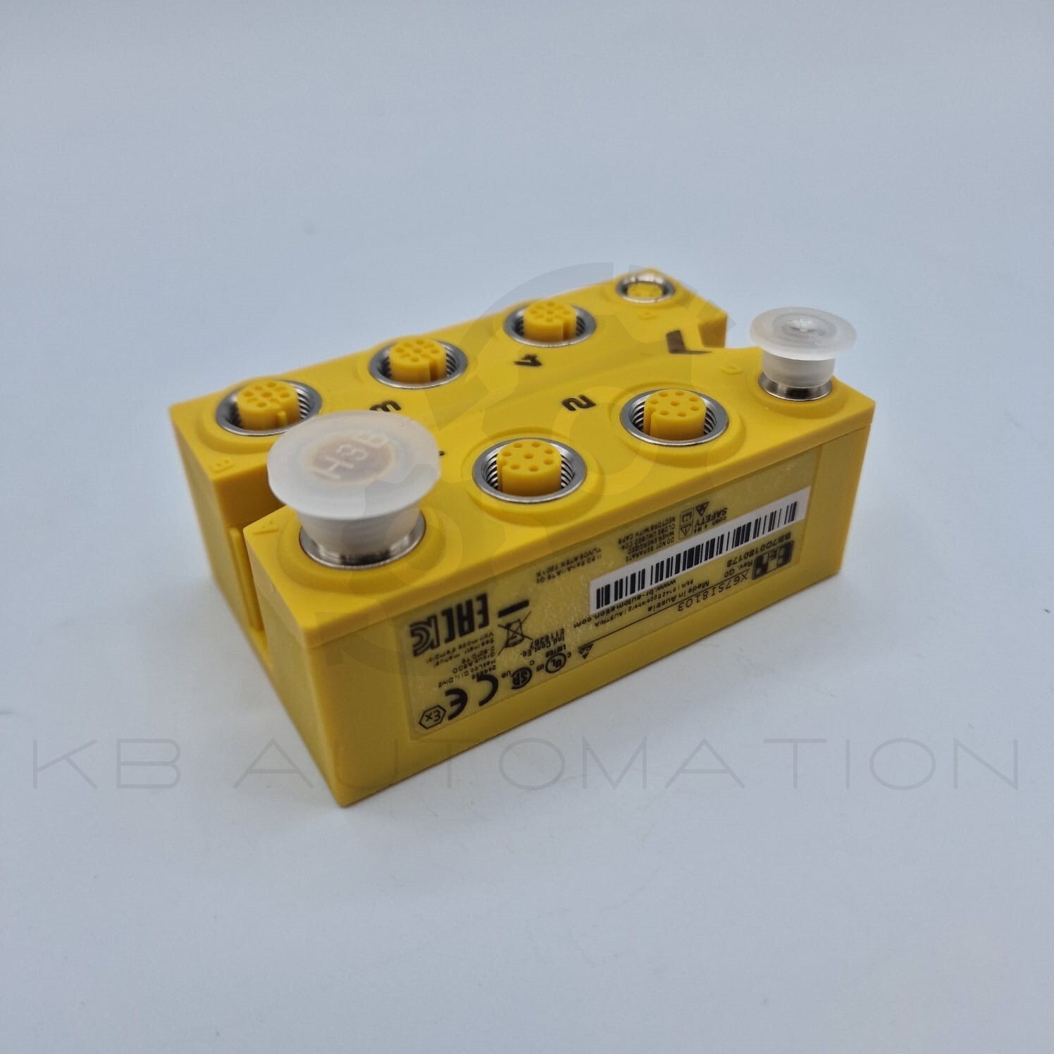 B&R Automation X67SI8103 digital input module, 8 safe digital inputs, Rev. G0
