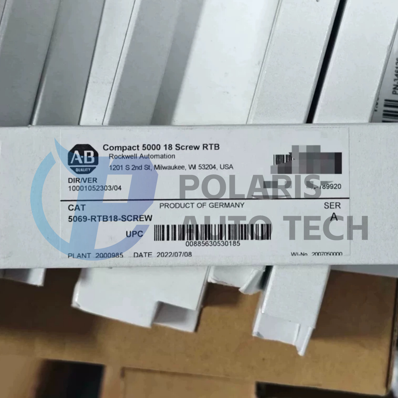 1 PCS NEW Allen Bradley 5069-RTB18-SCREW /A Compact 5000 18-Screw RTB