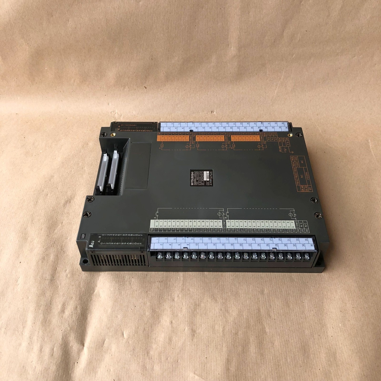 MITSUBISHI A0J2-E56DR PLC INPUT OUTPUT MODULE PROGRAMMABLE CONTROLLER
